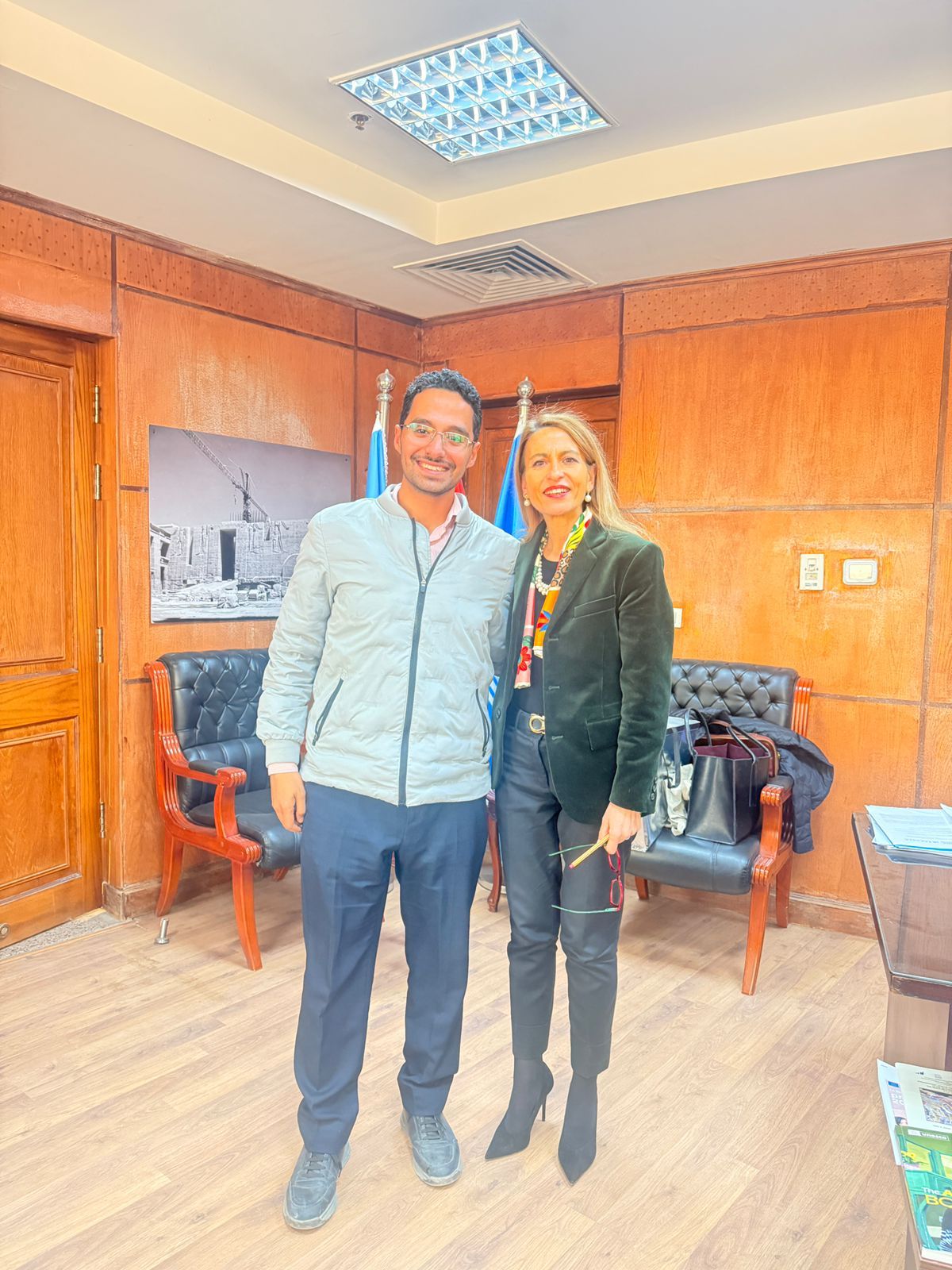 Meeting with Director Nuria Sanz