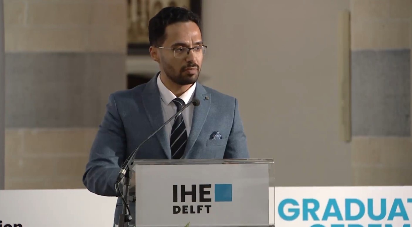 IHE Delft Graduation Speech