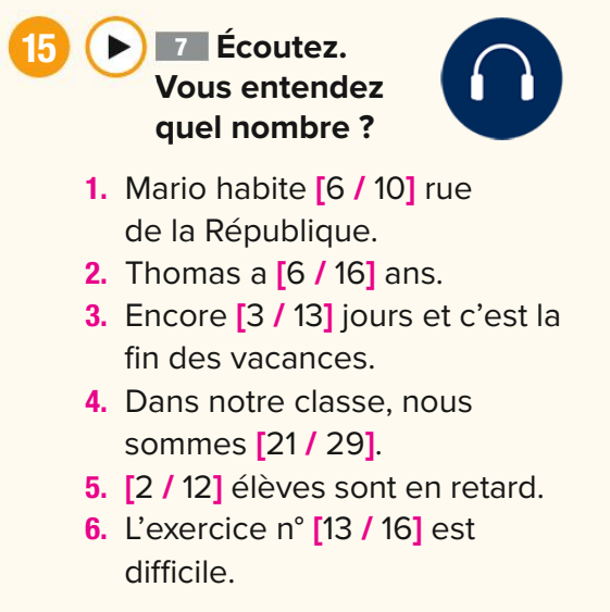 Listening comprehension test prompt